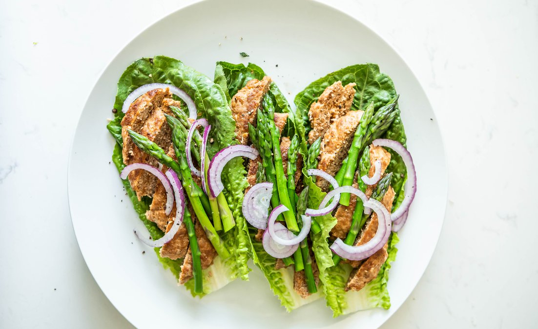 Turkey Burger Wraps Recipe